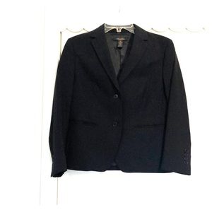 EUC Brooks Brothers Petite Womens Suit Jacket Navy